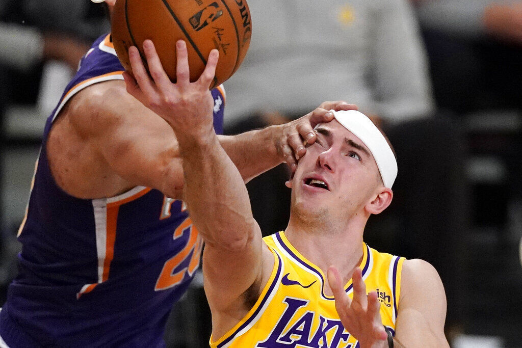 APTOPIX Suns Lakers Basketball
